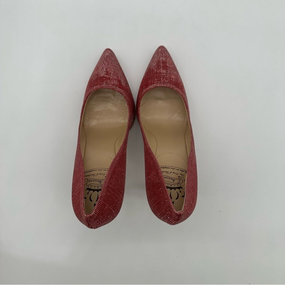 NEW Red Sparkly Heels - Picture 6 of 10
